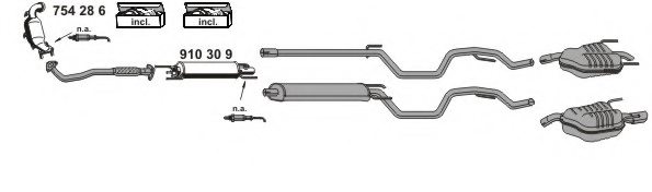 ERNST 050866 Exhaust System